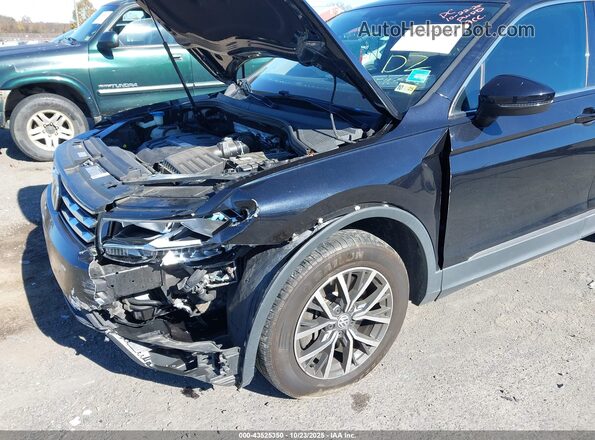 3VV3B7AX8LM081733 2020 VOLKSWAGEN TIGUAN Black წინა ხედი