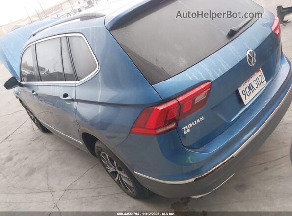 3VV3B7AX9LM095270 2020 VOLKSWAGEN TIGUAN Blue Rear left