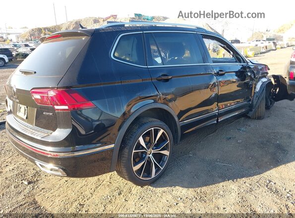 3VV4B7AX5NM152779 2022 VOLKSWAGEN TIGUAN Black Tył prawy