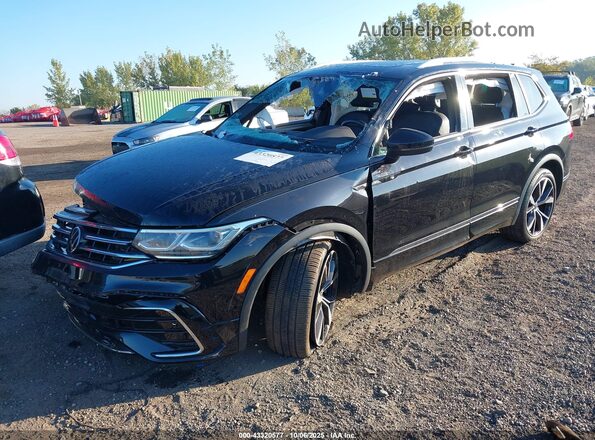 3VV4B7AX5NM152779 2022 VOLKSWAGEN TIGUAN Black Przód lewy