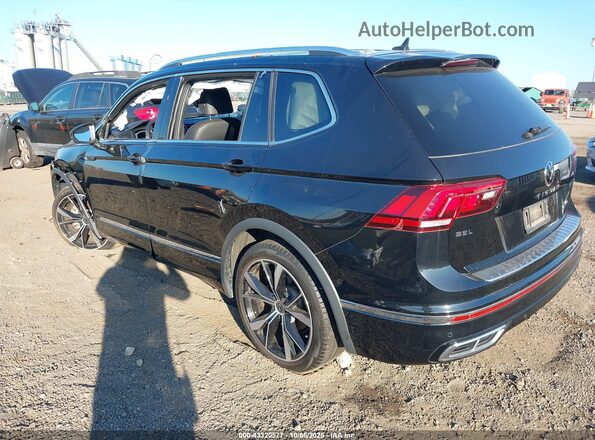 3VV4B7AX5NM152779 2022 VOLKSWAGEN TIGUAN Black Tył lewy
