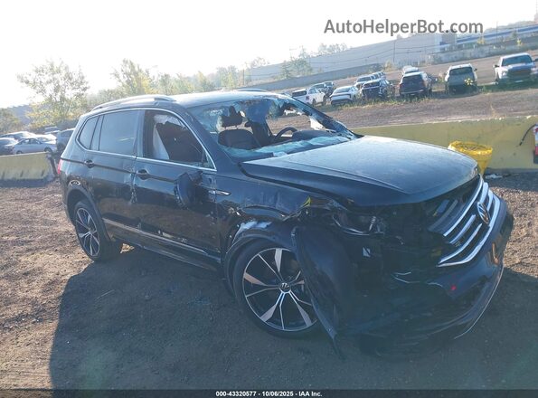 3VV4B7AX5NM152779 2022 VOLKSWAGEN TIGUAN Black Widok z przodu