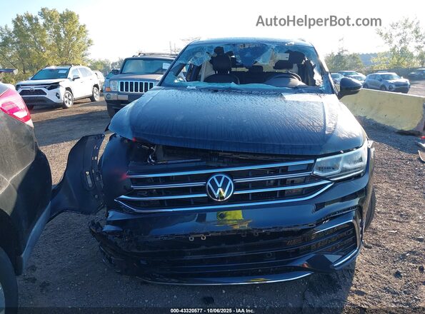3VV4B7AX5NM152779 2022 VOLKSWAGEN TIGUAN Black Widok zestawu wskaźników