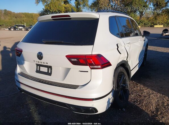 3VV8B7AX5RM134127 2024 VOLKSWAGEN TIGUAN Белый Задняя правая четверть