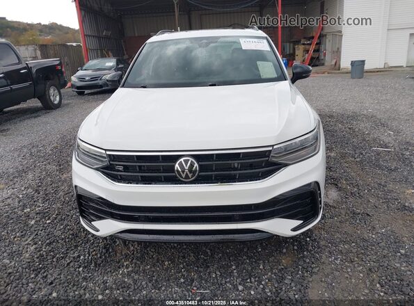 3VVCB7AX5NM099626 2022 VOLKSWAGEN TIGUAN White Widok zestawu wskaźników