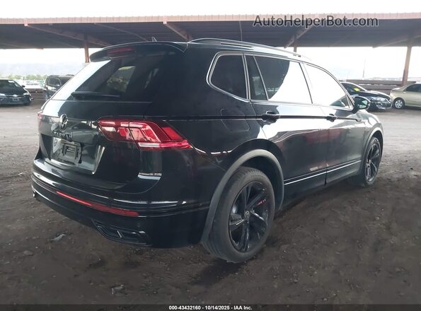 3VVCB7AX5RM104958 2024 VOLKSWAGEN TIGUAN Черный Задняя правая четверть