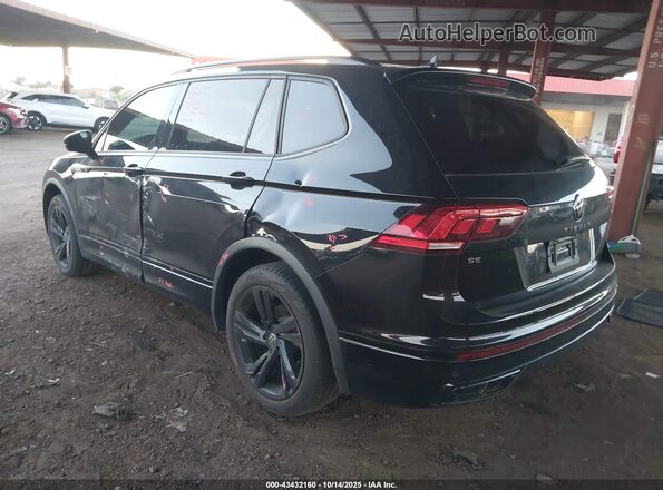 3VVCB7AX5RM104958 2024 VOLKSWAGEN TIGUAN Черный Задняя левая четверть