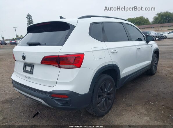 3VVCX7B29NM015263 2022 VOLKSWAGEN TAOS White Задня права чверть
