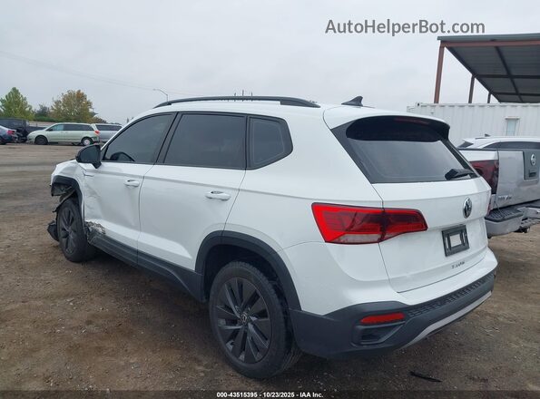 3VVCX7B29NM015263 2022 VOLKSWAGEN TAOS White Задня ліва чверть