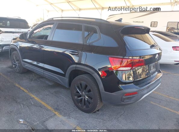 3VVCX7B2XNM041595 2022 VOLKSWAGEN TAOS Black Tył lewy