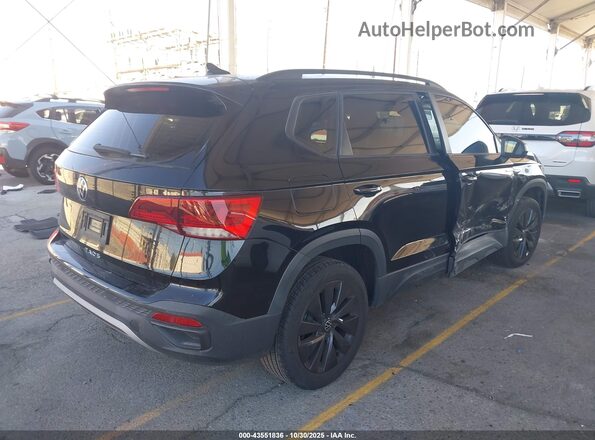 3VVCX7B2XNM041595 2022 VOLKSWAGEN TAOS Black Tył prawy