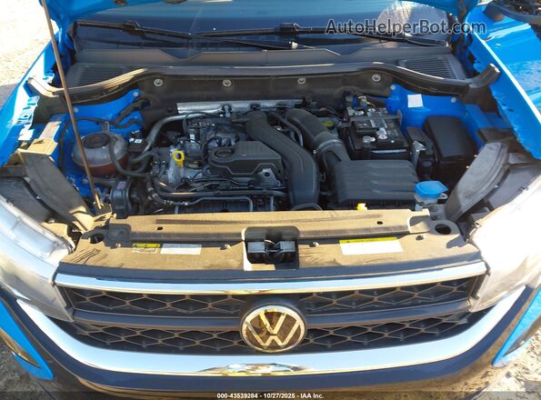 3VVEX7B22PM305114 2023 VOLKSWAGEN TAOS Blue Հետևի տեսք