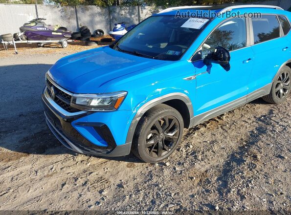 3VVEX7B22PM305114 2023 VOLKSWAGEN TAOS Blue Դիմացի տեսք