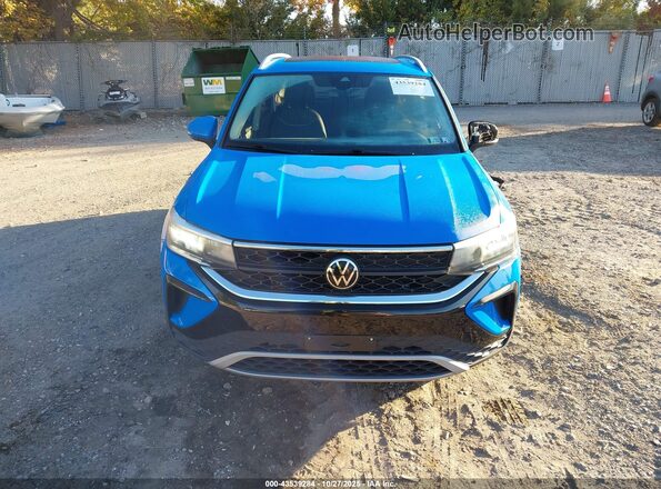 3VVEX7B22PM305114 2023 VOLKSWAGEN TAOS Blue Սարքավորումների վահանակի տեսք