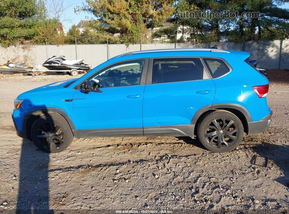 3VVEX7B22PM305114 2023 VOLKSWAGEN TAOS Blue Սալոնի 360 աստիճան տեսք