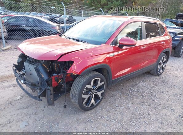 3VVJX7B28NM024253 2022 VOLKSWAGEN TAOS Red Front left