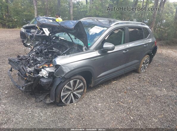 3VVLX7B29NM025582 2022 VOLKSWAGEN TAOS Gray Przód lewy