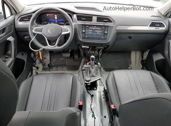 3VVMB7AX5RM110523 2024 VOLKSWAGEN TIGUAN Белый Вид панели приборов