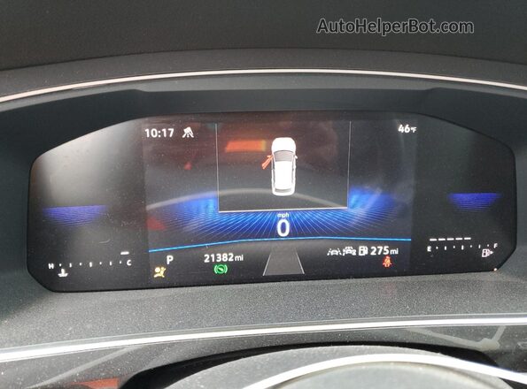 3VVMB7AX5RM110523 2024 VOLKSWAGEN TIGUAN Белый Вид щитка приборов