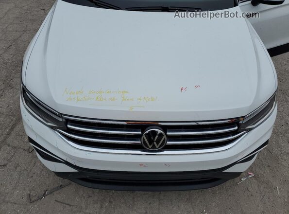 3VVMB7AX5RM110523 2024 VOLKSWAGEN TIGUAN Белый Вид задней части салона