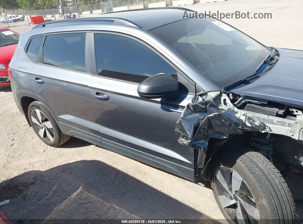 3VVMX7B27PM357320 2023 VOLKSWAGEN TAOS Gray უკანა სალონის ხედი