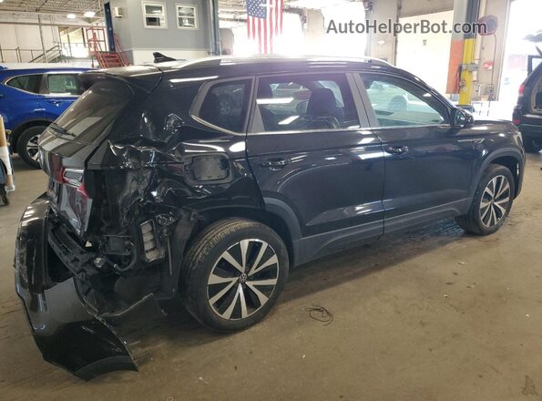 3VVPX7B27NM036968 2022 VOLKSWAGEN TAOS Черный Задняя правая четверть