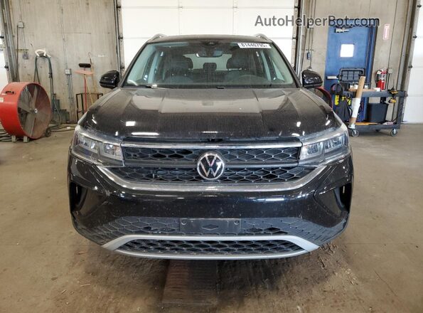 3VVPX7B27NM036968 2022 VOLKSWAGEN TAOS Черный Вид спереди