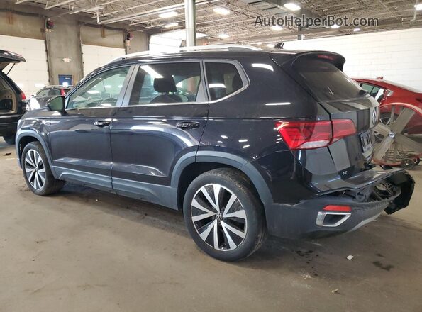 3VVPX7B27NM036968 2022 VOLKSWAGEN TAOS Черный Задняя левая четверть