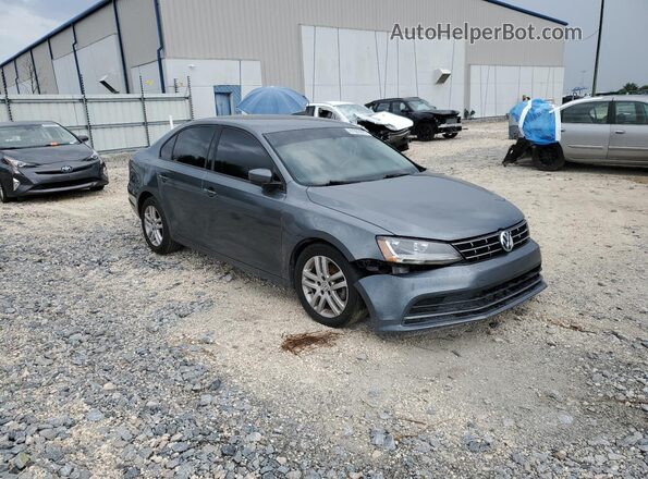 3VW2B7AJ6JM208754 2018 VOLKSWAGEN JETTA Gray 