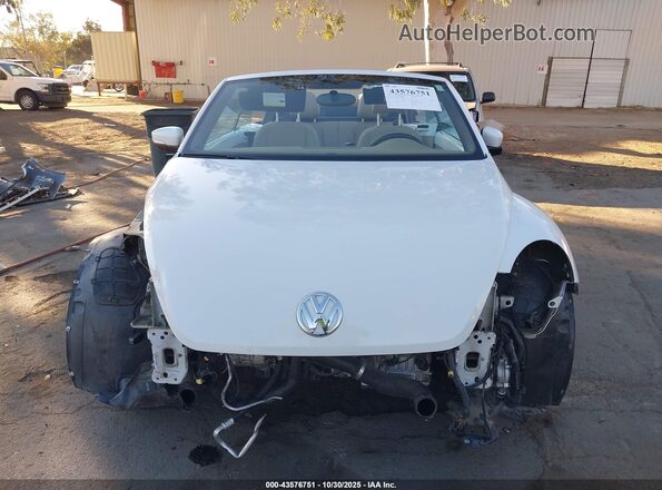 3VW5DAAT2KM505625 2019 VOLKSWAGEN BEETLE White Вид задньої частини салону