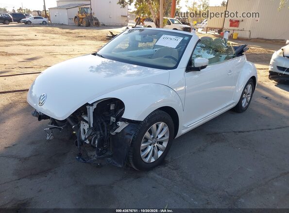 3VW5DAAT2KM505625 2019 VOLKSWAGEN BEETLE White Передня ліва чверть