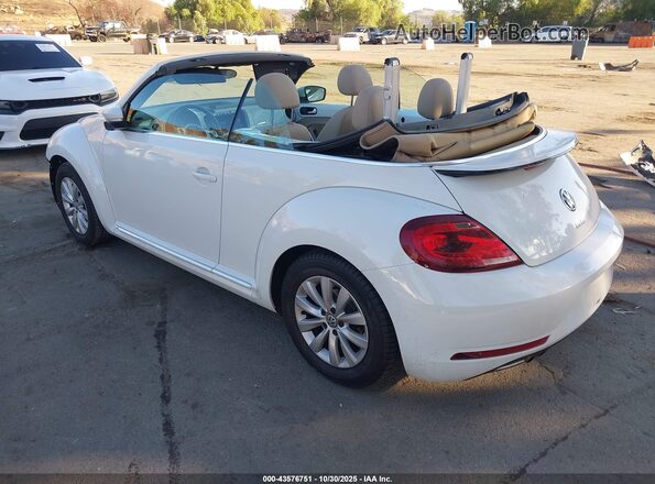 3VW5DAAT2KM505625 2019 VOLKSWAGEN BEETLE White Задня ліва чверть