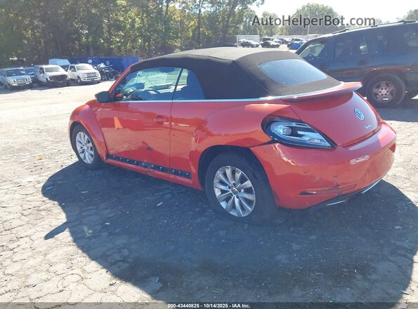 3VW5DAAT8KM502051 2019 VOLKSWAGEN BEETLE Orange 