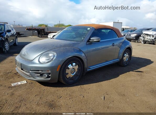3VW5DAAT9KM510739 2019 VOLKSWAGEN BEETLE Серый Передняя левая четверть