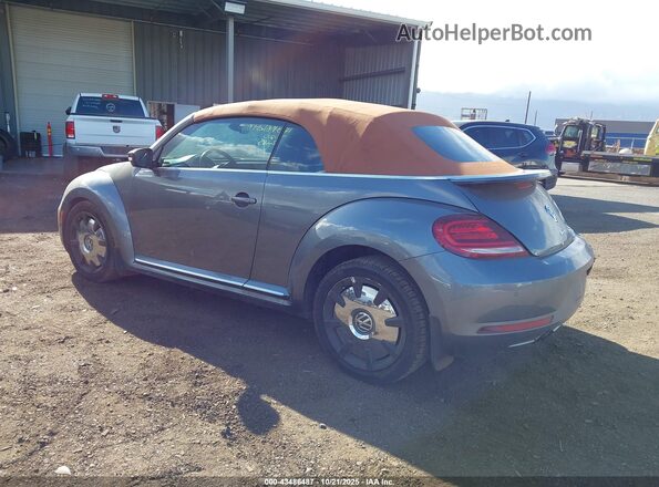 3VW5DAAT9KM510739 2019 VOLKSWAGEN BEETLE Серый Задняя левая четверть