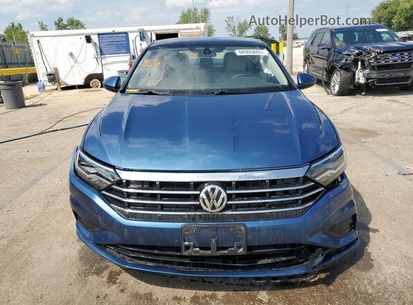 3VWC57BU1LM080169 2020 VOLKSWAGEN JETTA Синий Вид спереди