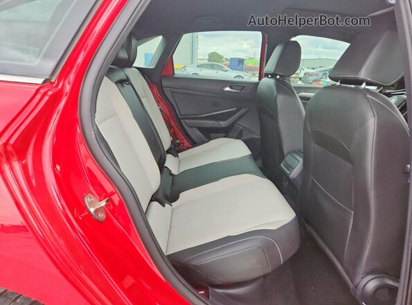 3VWC57BU3LM080948 2020 VOLKSWAGEN JETTA Red Հետևի նստատեղերի տեսք