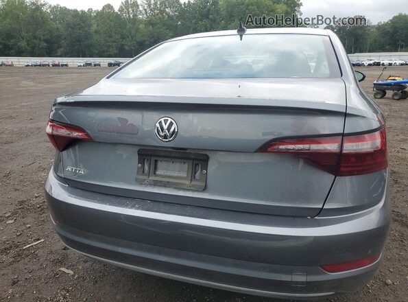 3VWC57BU3MM007273 2021 VOLKSWAGEN JETTA Gray Вид ззаду