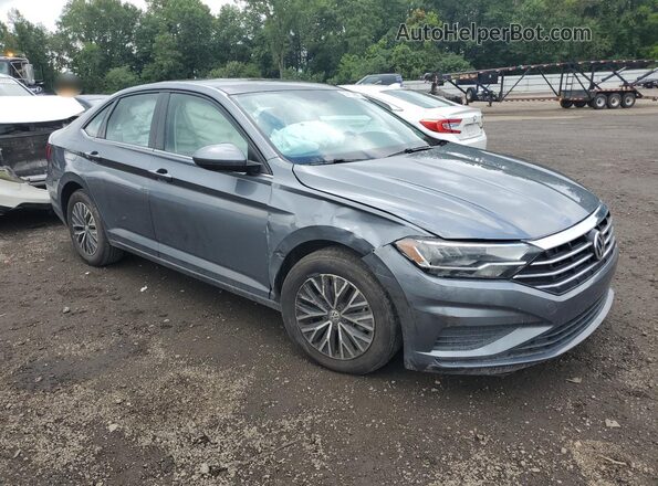 3VWC57BU3MM007273 2021 VOLKSWAGEN JETTA Gray Передня права чверть