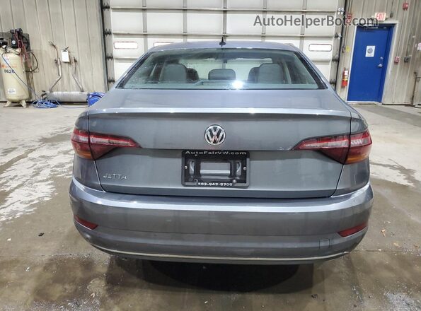 3VWC57BU5KM219203 2019 VOLKSWAGEN JETTA Gray Rear view