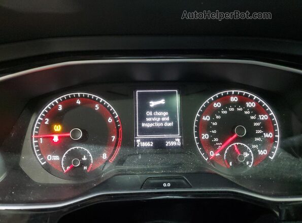 3VWC57BU5KM219203 2019 VOLKSWAGEN JETTA Gray Instrument cluster view