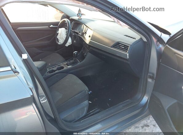 3VWC57BUXMM102980 2021 VOLKSWAGEN JETTA Blue Vista interior delantera