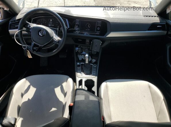 3VWCB7BU0KM247337 2019 VOLKSWAGEN JETTA White Vista del salpicadero