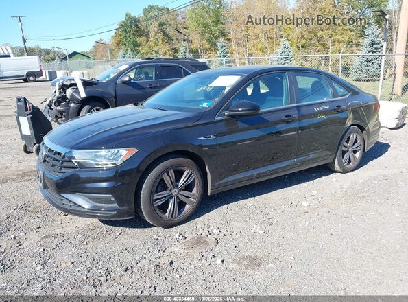 3VWCB7BU0LM005892 2020 VOLKSWAGEN JETTA Черный Передняя левая четверть