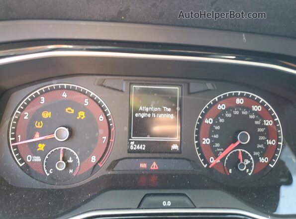 3VWCB7BU0LM064201 2020 VOLKSWAGEN JETTA Gray Widok zestawu wskaźników