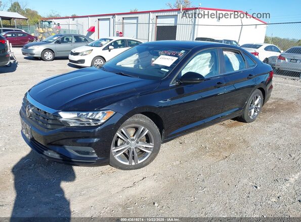 3VWCB7BU1LM030316 2020 VOLKSWAGEN JETTA Black წინა მარცხენა ხედი სამი მეოთხედიდან