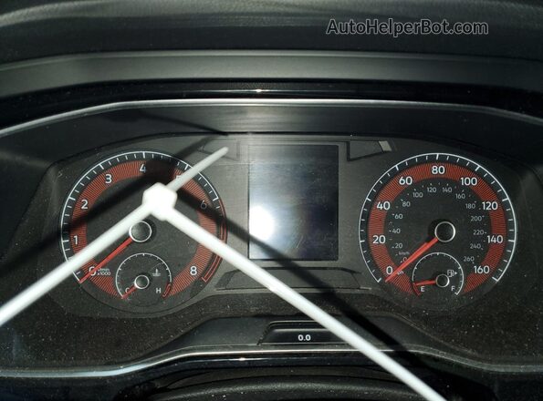 3VWCB7BU3LM044363 2020 VOLKSWAGEN JETTA Gray Вид щитка приладів
