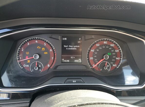 3VWCB7BU4LM066274 2020 VOLKSWAGEN JETTA Black Սարքավորումների վահանակի տեսք
