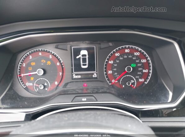 3VWCB7BU5LM063433 2020 VOLKSWAGEN JETTA Black Вид задніх сидінь
