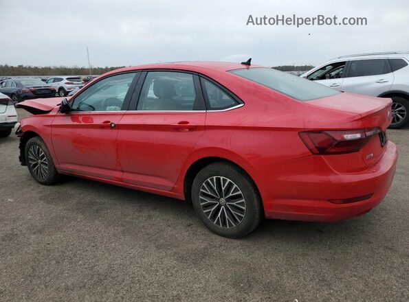 3VWCB7BU6LM016508 2020 VOLKSWAGEN JETTA Red Rear left